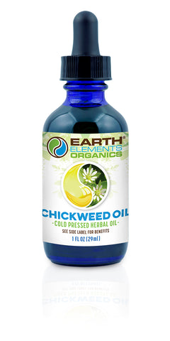 Organic Chickweed Medicinal Oil - Earth Elements Organics