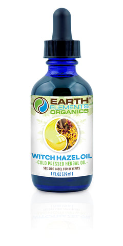 Organic Witch Hazel Medicinal Oil - Earth Elements Organics