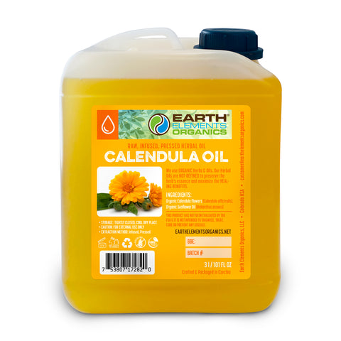 Organic Calendula Oil - Earth Elements Organics