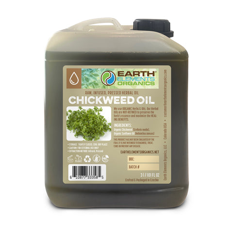 Organic Chickweed Oil - Earth Elements Organics