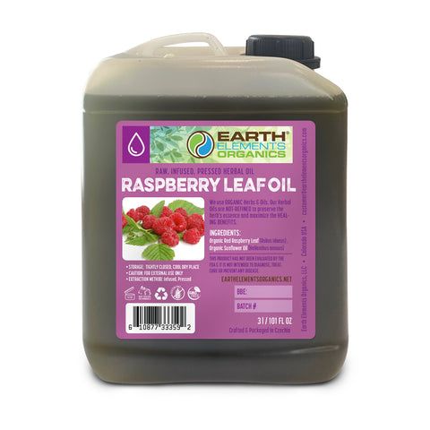 Organic Raspberry Leaf Oil - Earth Elements Organics