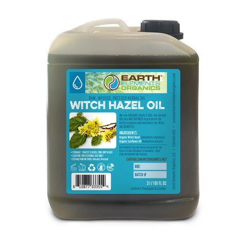 Organic Witch Hazel Oil - Earth Elements Organics