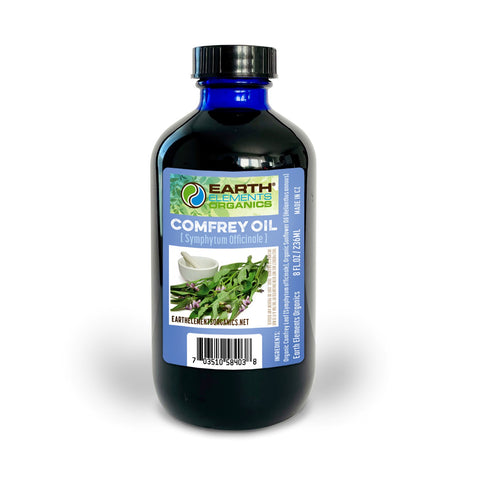 Comfrey Oil (100% Organic) - Earth Elements Organics