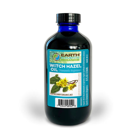 Witch Hazel Oil (100% Organic) - Earth Elements Organics