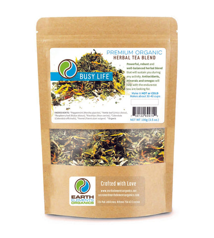 "BUSY LIFE" Herbal Tea - Earth Elements Organics