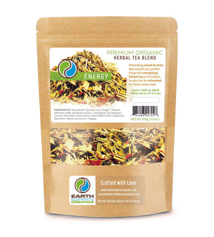 "ENERGY" Herbal Tea - Earth Elements Organics