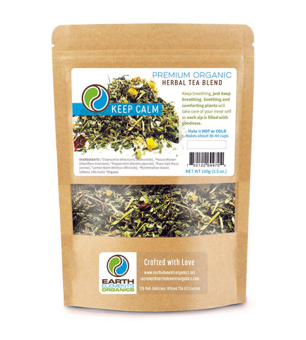 "KEEP CALM" Herbal Tea - Earth Elements Organics