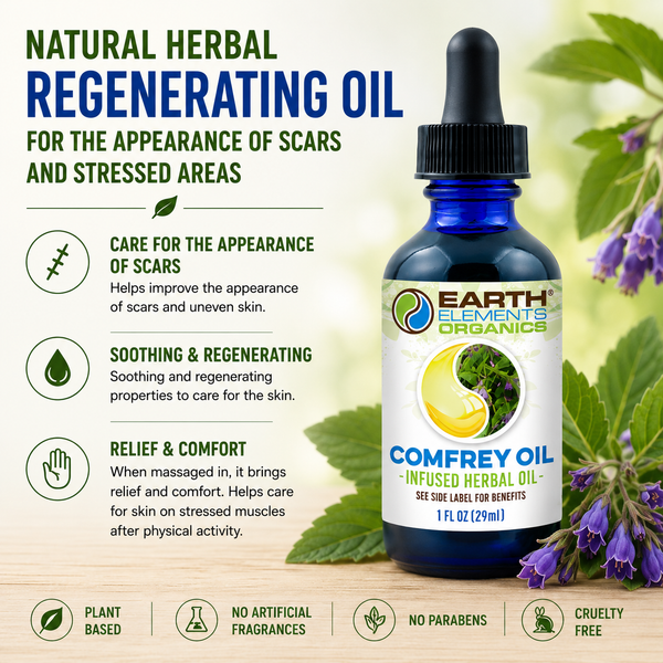 Organic Comfrey Medicinal Oil