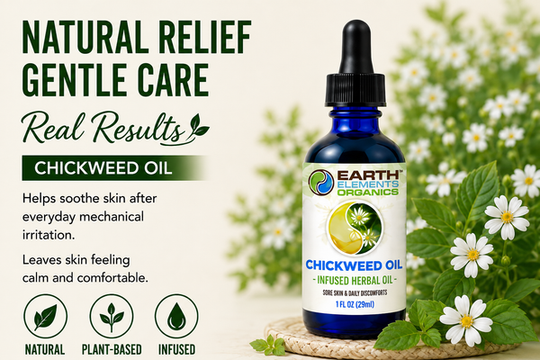 Organic Chickweed Medicinal Oil