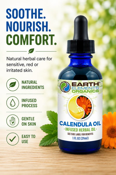 Organic Calendula Medicinal Oil