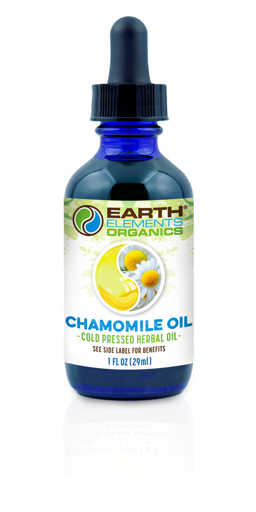 Organic Chamomile Medicinal Oil - Earth Elements Organics