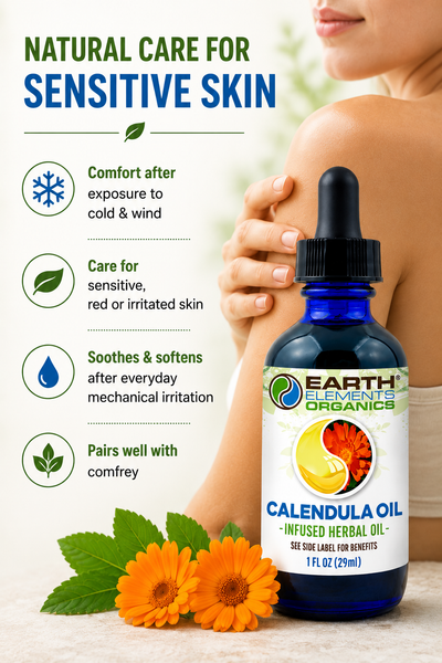 Organic Calendula Medicinal Oil