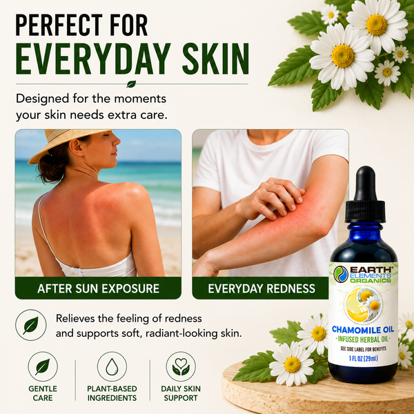 Organic Chamomile Medicinal Oil