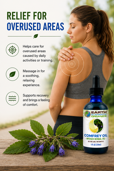 Organic Comfrey Medicinal Oil