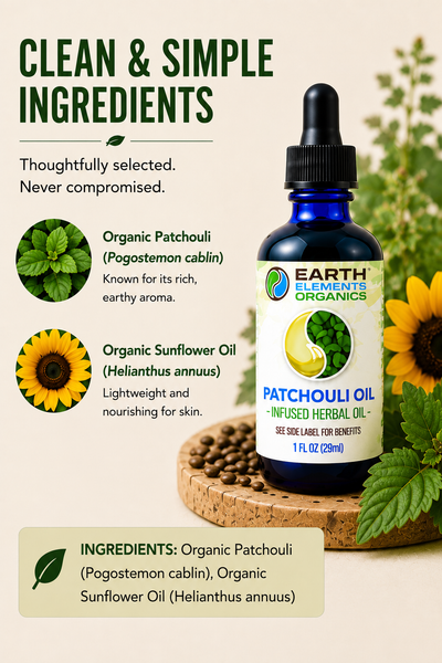 Organic Patchouli Medicinal Oil