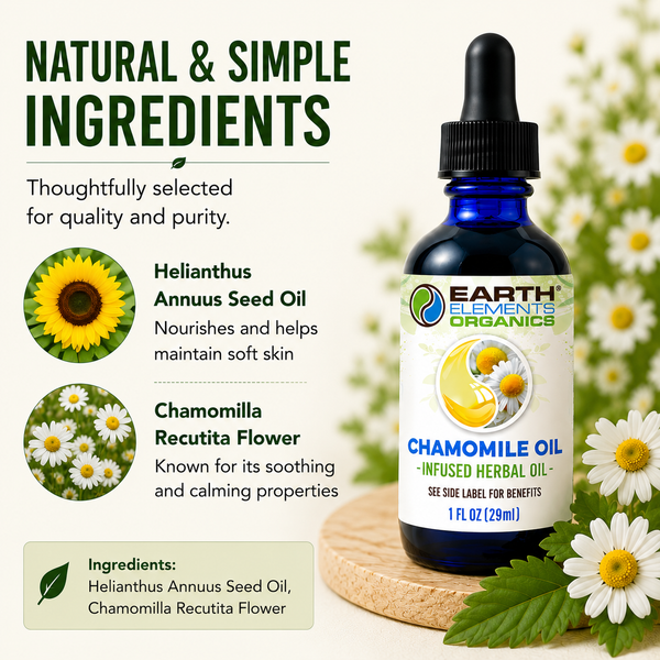 Organic Chamomile Medicinal Oil