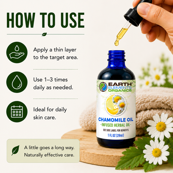 Organic Chamomile Medicinal Oil