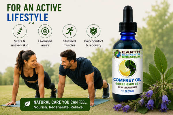 Organic Comfrey Medicinal Oil