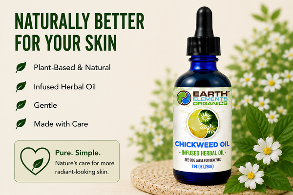 Organic Chickweed Medicinal Oil
