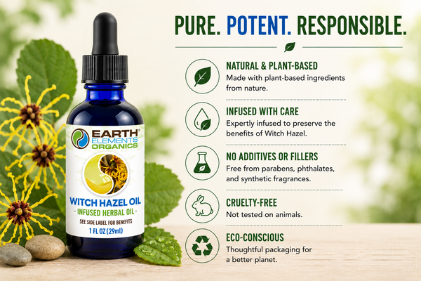 Organic Witch Hazel Medicinal Oil