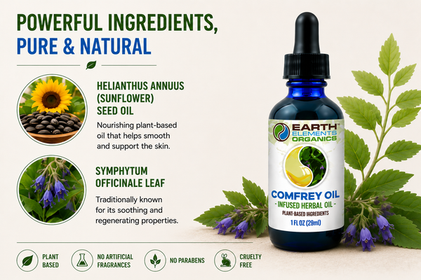 Organic Comfrey Medicinal Oil