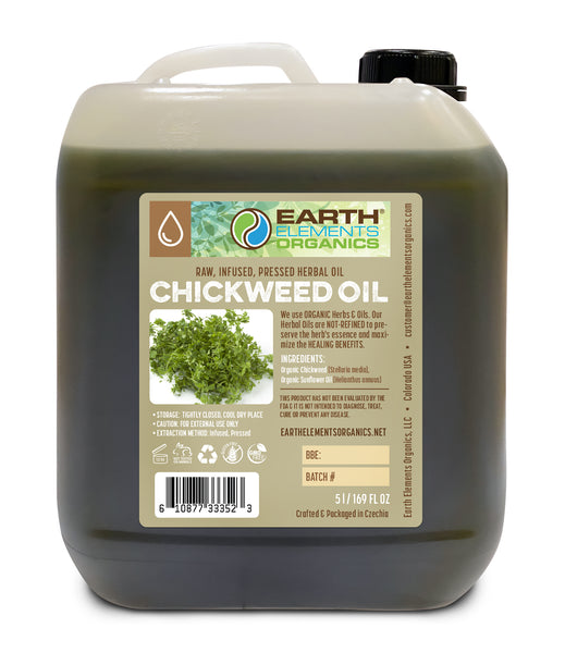 Organic Chickweed Oil - Earth Elements Organics