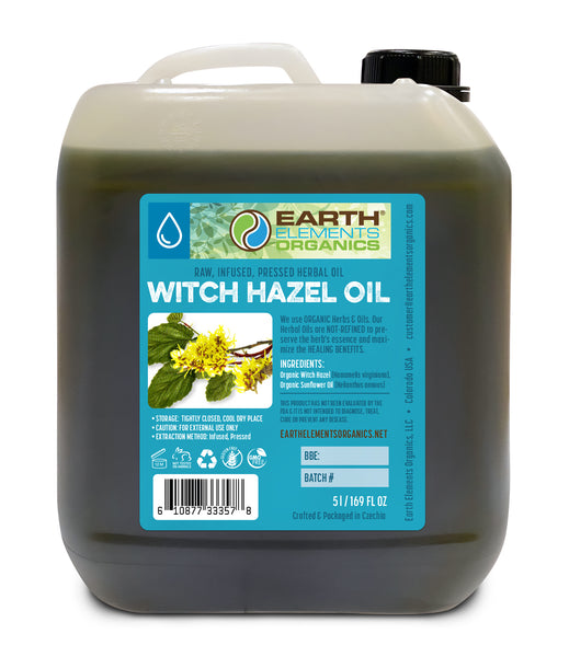Organic Witch Hazel Oil - Earth Elements Organics