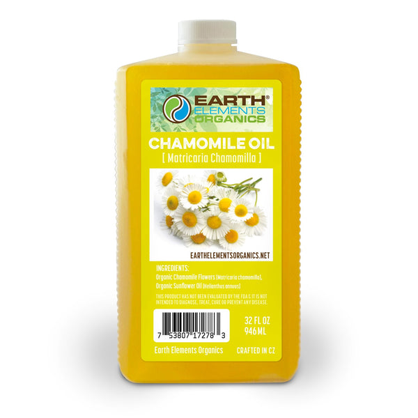 Chamomile Oil (100% Organic) - Earth Elements Organics