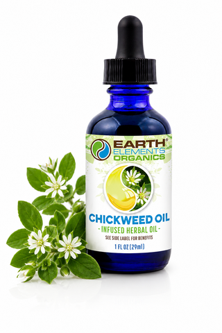 Organic Chickweed Medicinal Oil