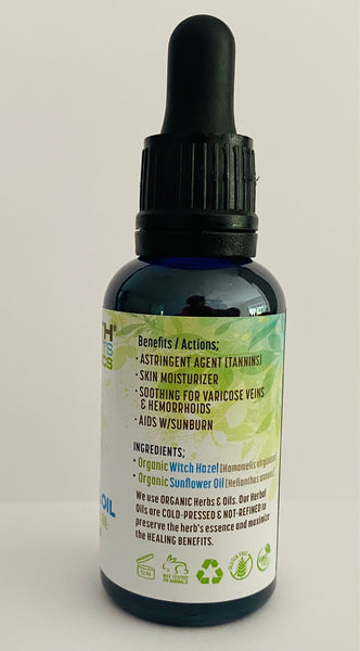 Organic Witch Hazel Medicinal Oil
