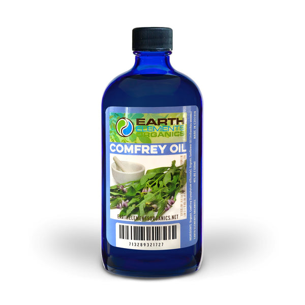 Organic Comfrey Medicinal Oil - Earth Elements Organics